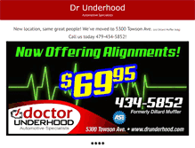 Tablet Screenshot of drunderhood.com